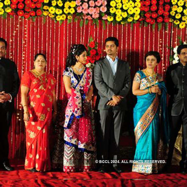 Swati & Ameya's wedding reception