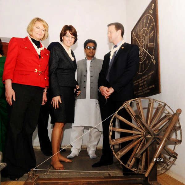 US delegation visited Sabarmati Ashram