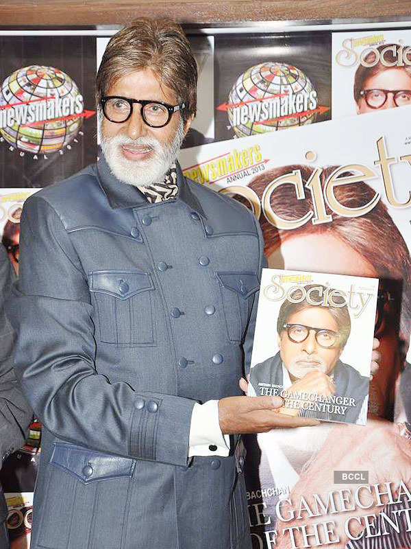 Big B @ magazine cover launch