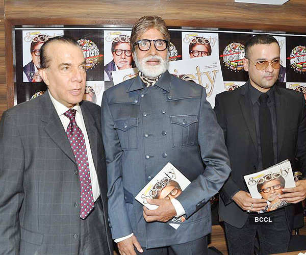 Big B @ magazine cover launch