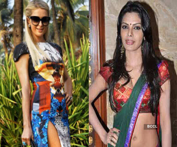 Sherlyn Chopra beats up Paris Hilton!