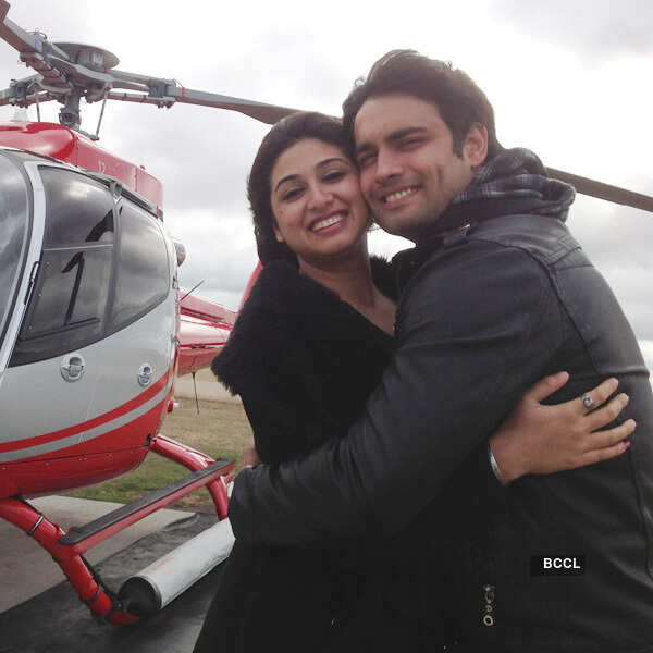 Vivian and Vahbbiz rocking honeymoon!