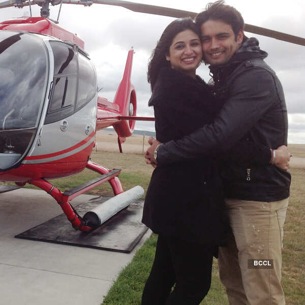 Vivian and Vahbbiz rocking honeymoon!