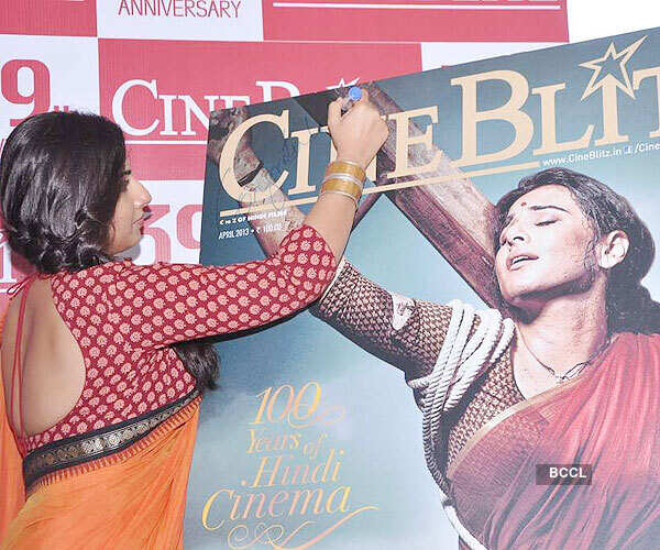 Vidya Balan launches magazine cover