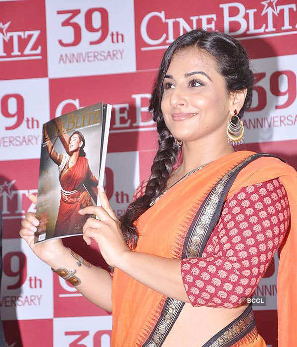 Vidya Balan launches magazine cover