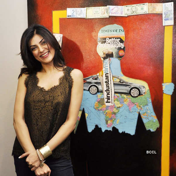 Sushmita launches art show