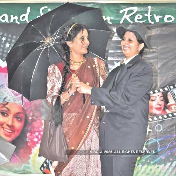 Ladies club's retro night party