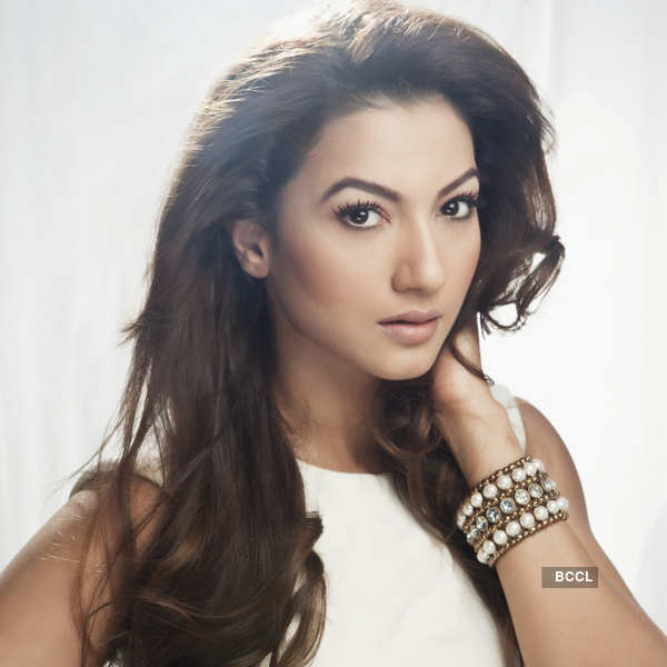 Gauhar Khan Looks Hot In A Black Two Piece During A Photoshoot