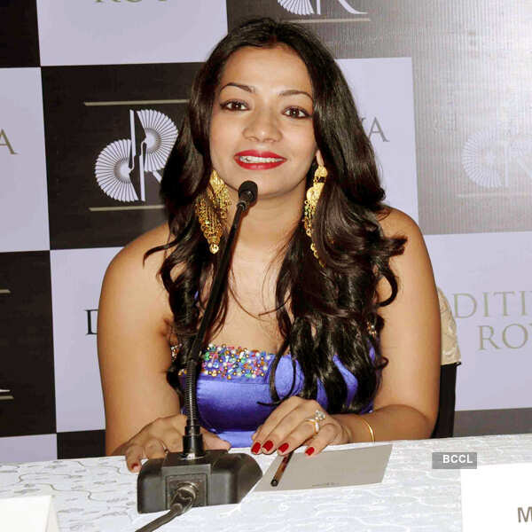Mugdha Godse @ label launch