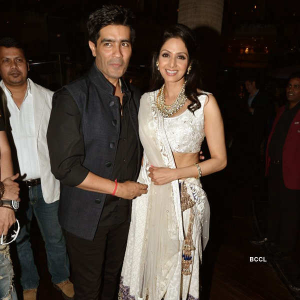 Sridevi spotted with Sunita Kapoor during Subrata Roy's bash to ...
