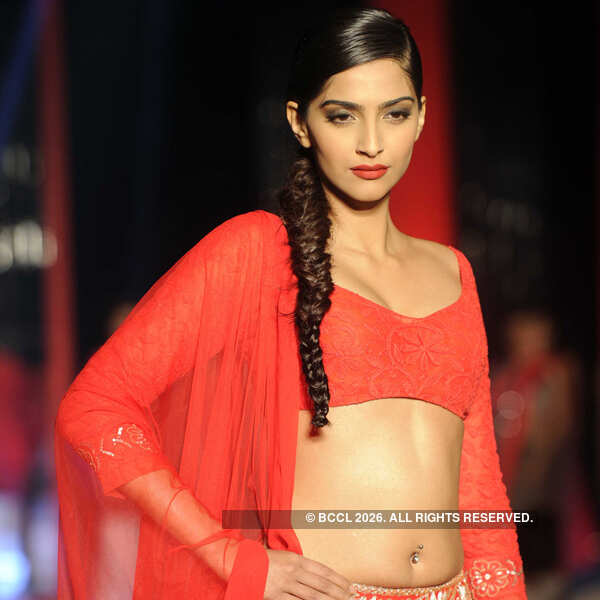 Sonam walks for Manish Malhotra