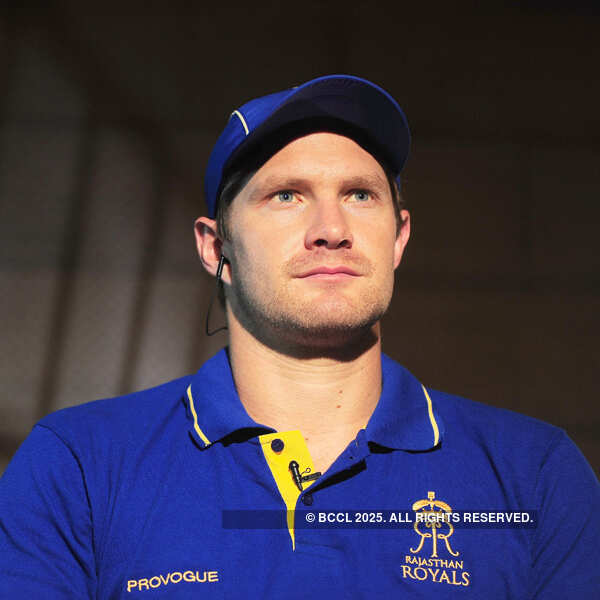 Shane Watson's photoshoot