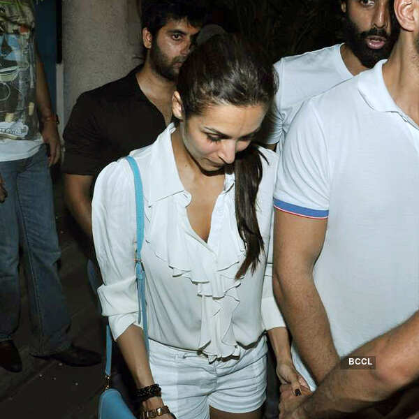 Celebs spotted at Olive