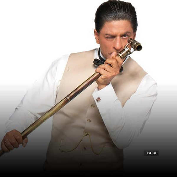 SRK sports new look!