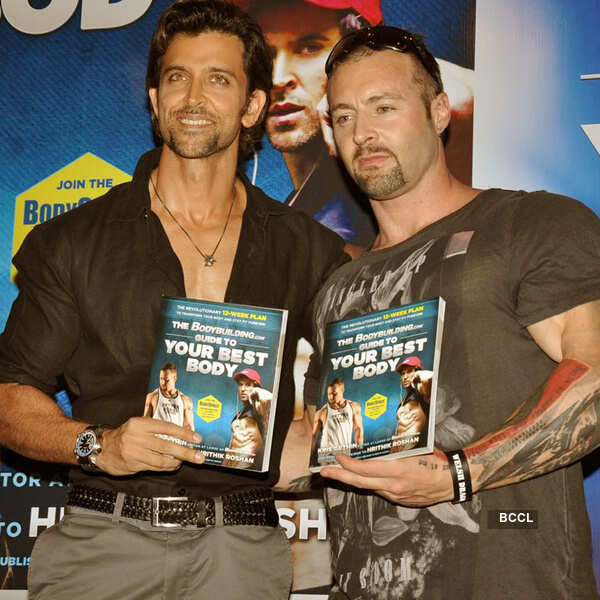 Hrithik attends book launch