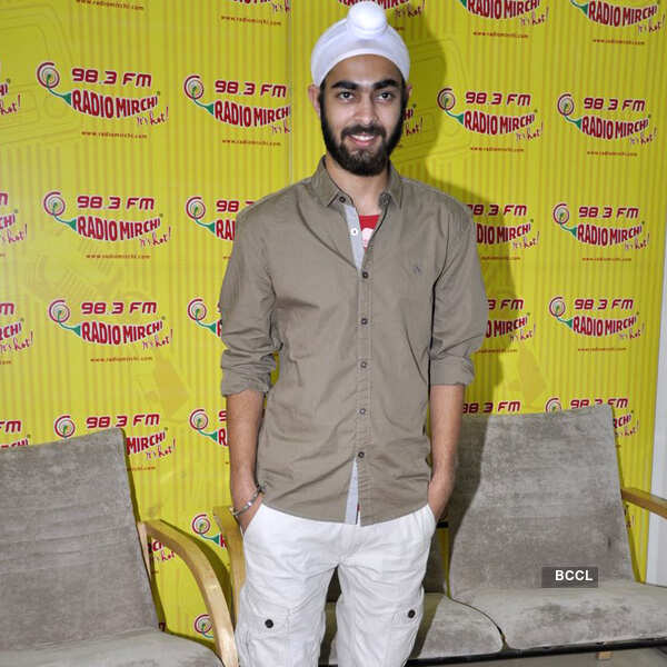 Fukrey cast @ Radio Mirchi