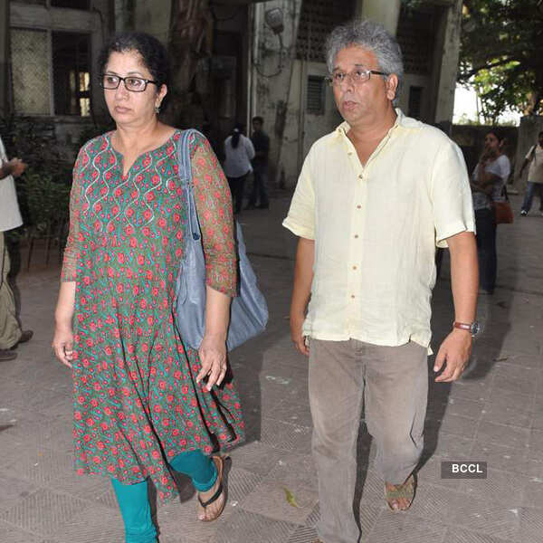 Jagdish Mali's funeral