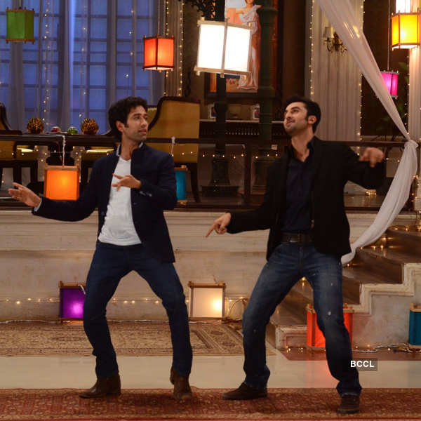 Nakuul Mehta — Ranbir kapoor as Bunny on PKDH sets. As Adi's