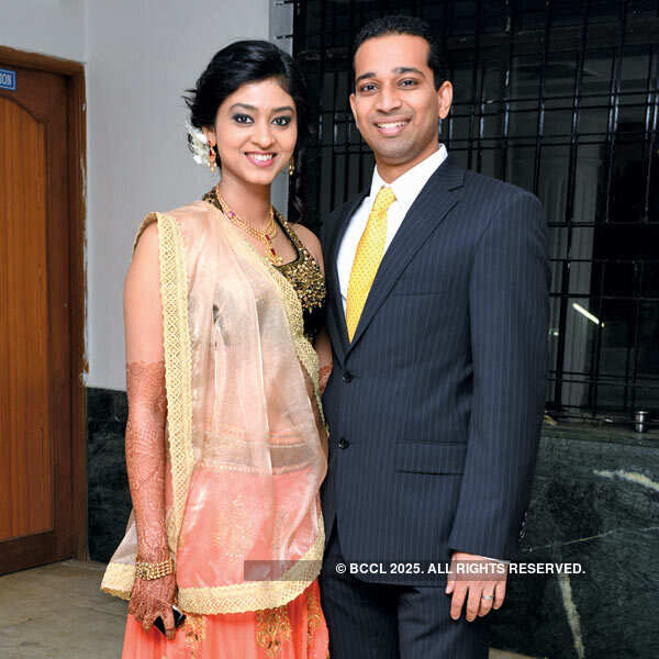 Deepika & Krishnan's wedding bash