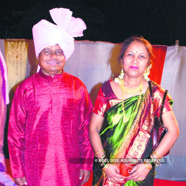 Chandrahas, Dr Vaishali's wedding reception 