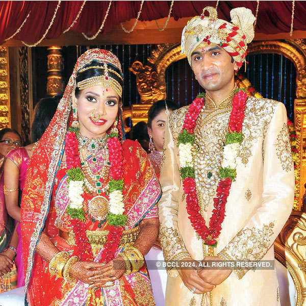 Neha & Rohit's wedding reception