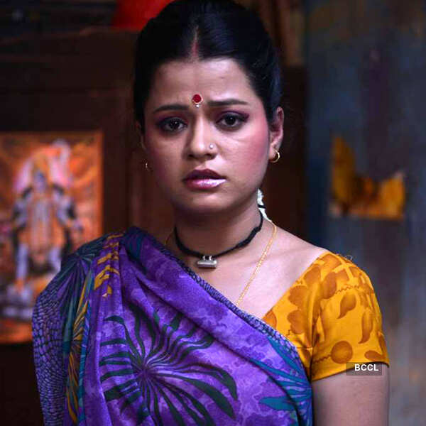 Sudha Chandran on movie set