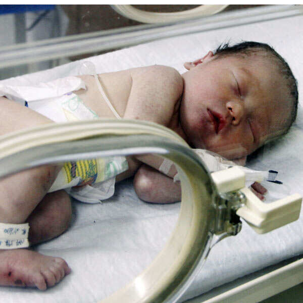 Two-day-old baby rescued from sewer pipe