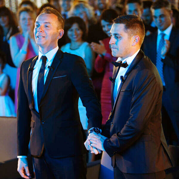 Vincent and Bruno, the first gay couple