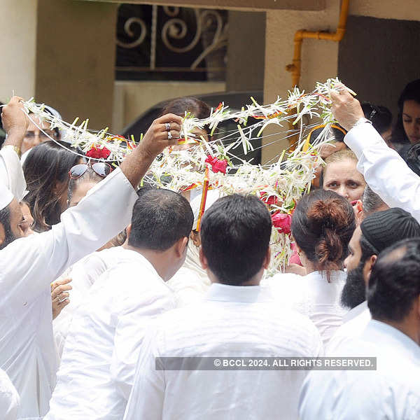 Jiah Khan's funeral