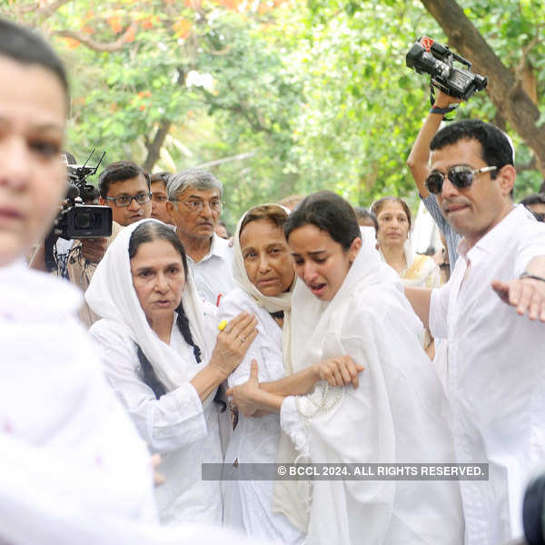 Jiah Khan's funeral