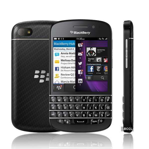 BlackBerry Q10 launched in India