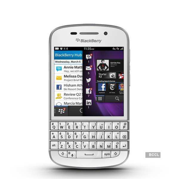 BlackBerry Q10 launched in India