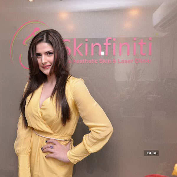 Celebs at Skinfiniti clinic launch