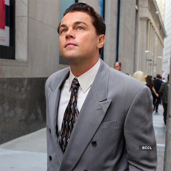 Leonardo DiCaprio in a still from the movie The Wolf of Wall Street.