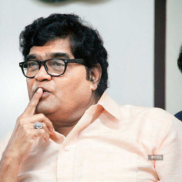 Ashok Saraf looks serious during a filmi event, held in Pune.
