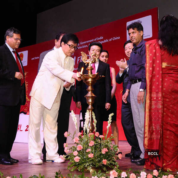 Jackie Chan at Chinese Film Festival