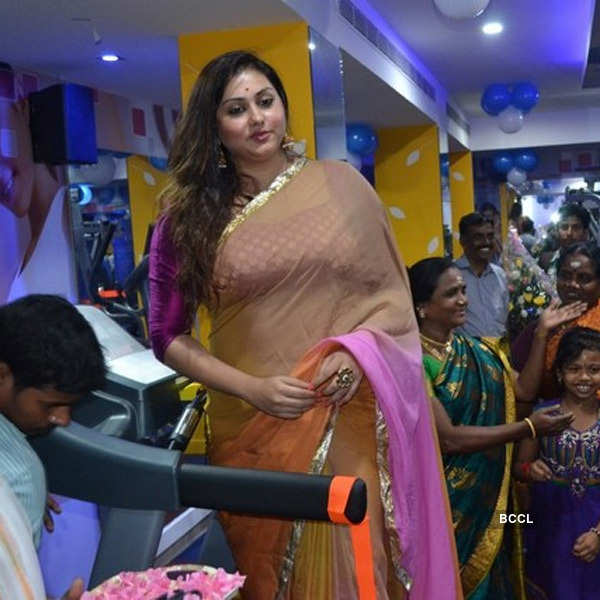 Namitha Launches Fitness Centre