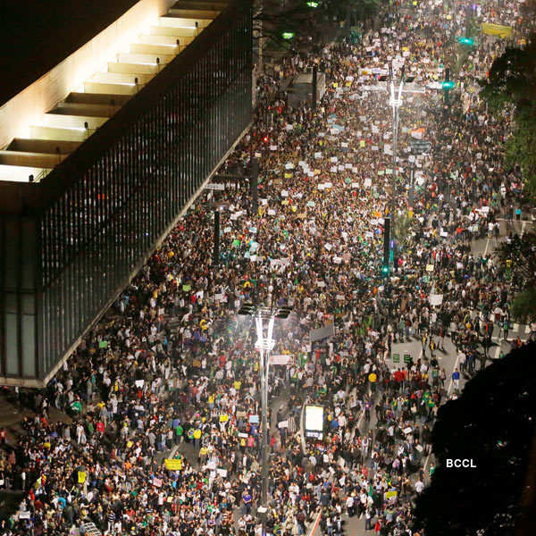 Brazil's biggest protests in two decades