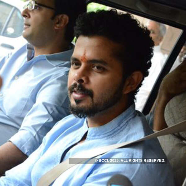 S Sreesanth in Delhi