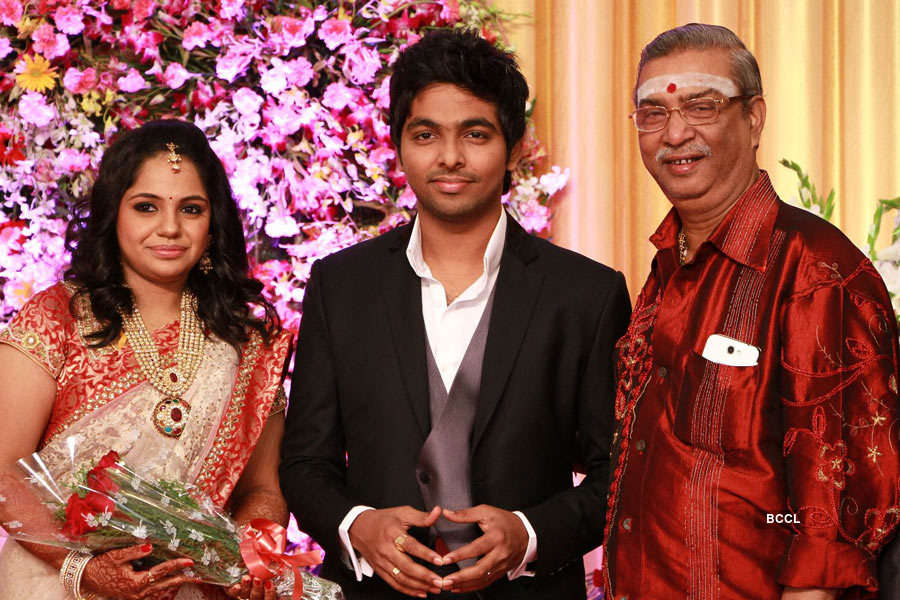 GV Prakash & Saindhavi's reception