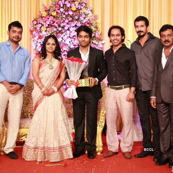 GV Prakash & Saindhavi's reception