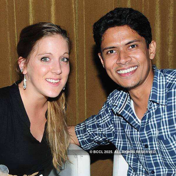 Colourful Saturday night party 