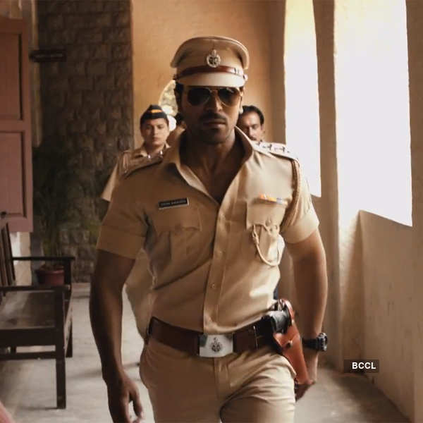 Ram Charan Teja in a still from the film Toofan.