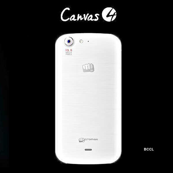 Micromax Canvas 4 launched