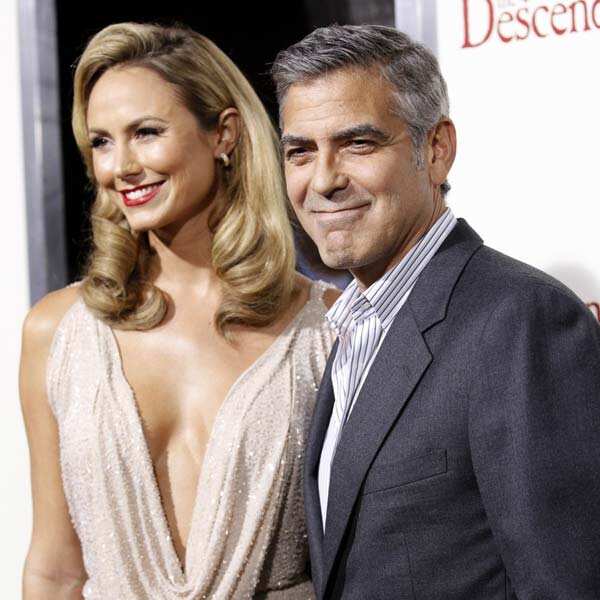 George Clooney, Stacy Keibler Split