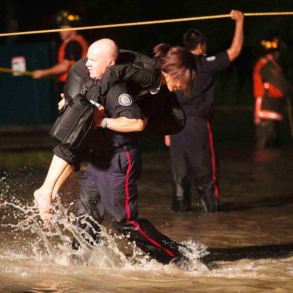 Heavy rainstorm in Toronto