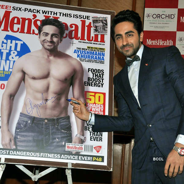 Ayushmann launches mag cover