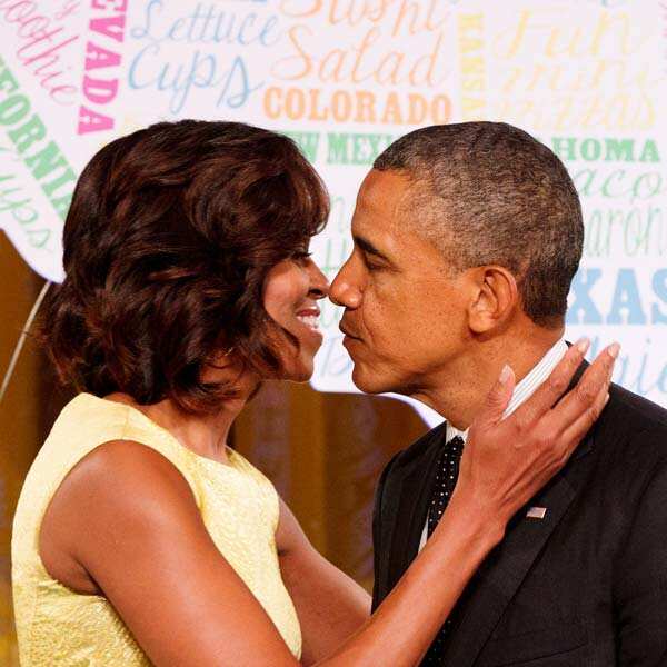 Obamas's date with Kids