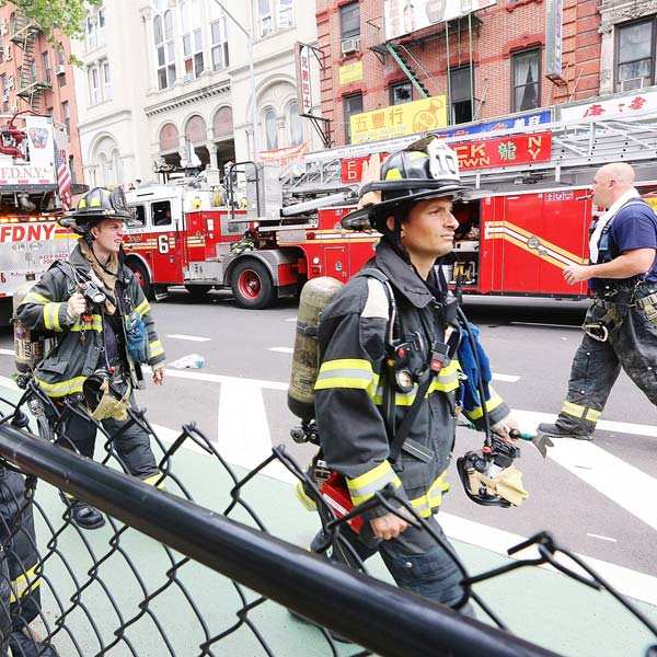 New York City building explosion