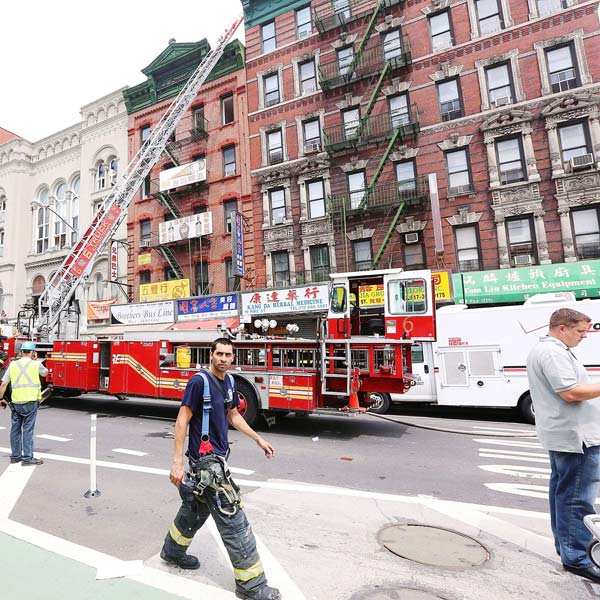 New York City building explosion